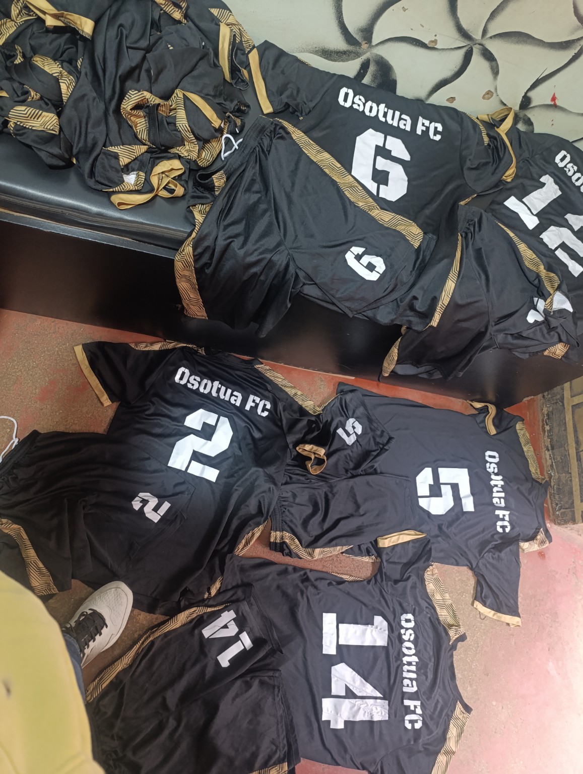 Team kit branding